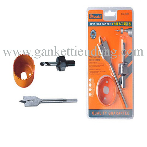 Bộ mũi khoét lỗ gỗ và thạch cao AK-3680
