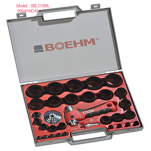 bộ đục, đột lổ gioăng 32 chi tiết 2...50mm,BOEHM,JBL250PA,459120.0410