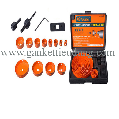 Bộ mũi khoét lỗ gỗ và thạch cao AK-3683