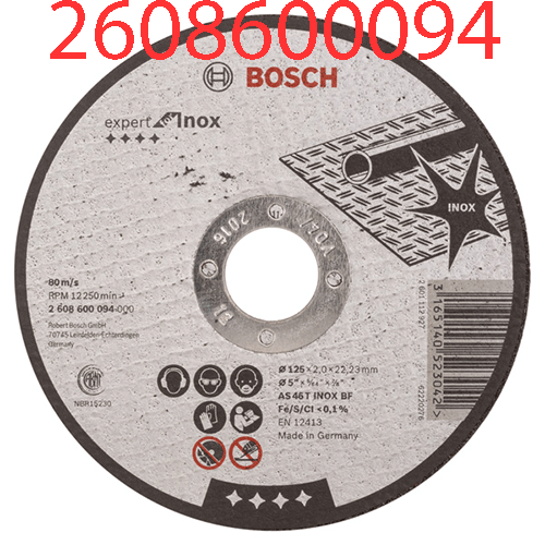 Đá cắt inox 2608600094