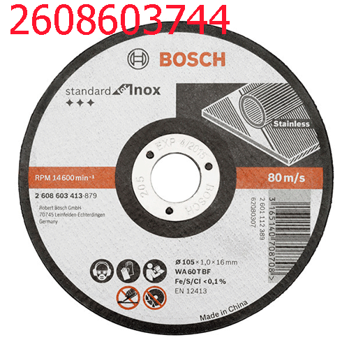 Đá cắt inox 2608603744