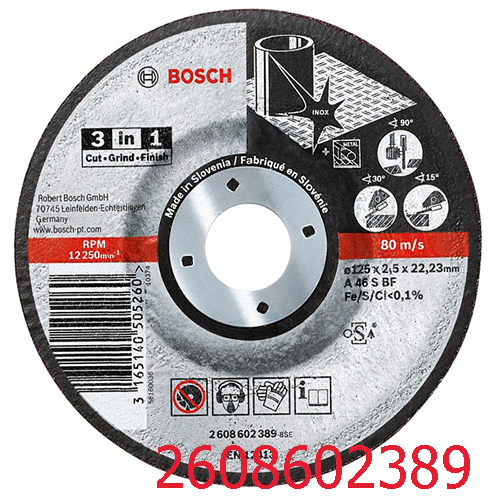 Đá cắt mài sắt 2608602389