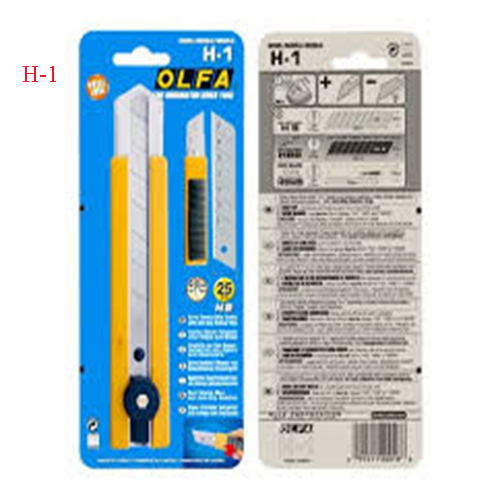 Dao cắt kỹ thuật khóa bánh cóc Olfa H-1