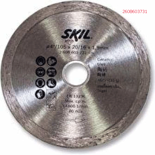Đĩa cắt SKIL không khía 2608603731