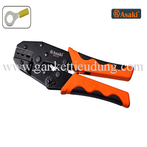 Kềm bấm đầu cosse tròn bọc nhựa AK-9120