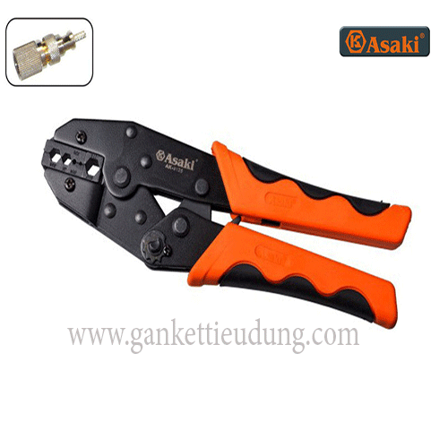 Kềm bấm đầu nối cáp đồng trục AK-9125