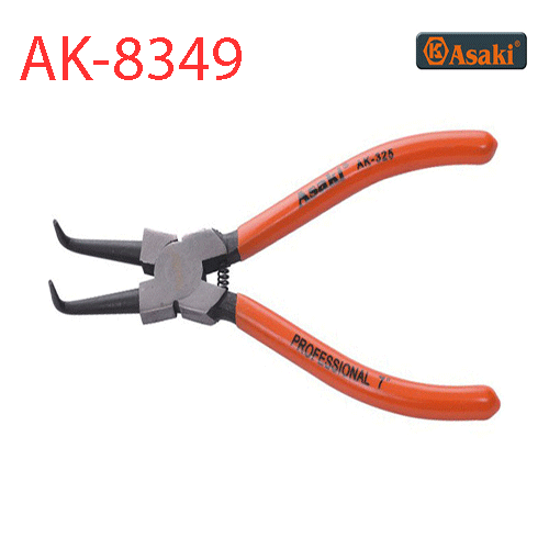 Kềm bóp phe mỏ cong AK-8349