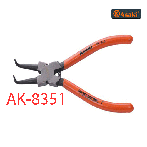 Kềm bóp phe mỏ cong AK-8351