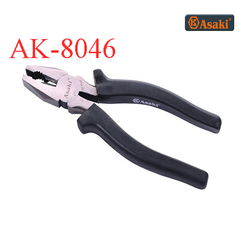 Kềm răng cán đen kiểu Mỹ AK-8046