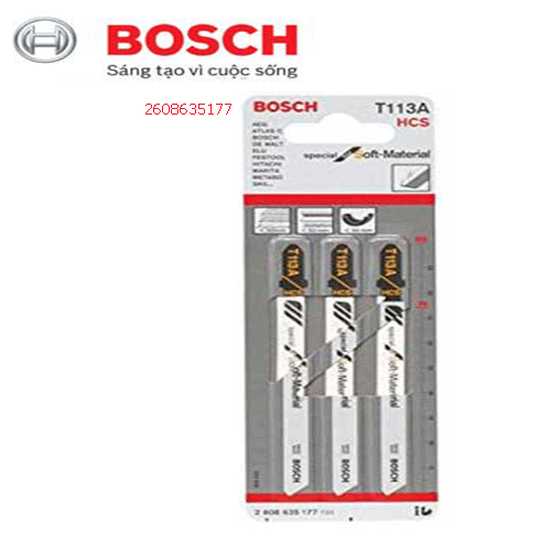 Lưỡi cưa lọng T 113 A (bộ 3 lưỡi) 2608635177