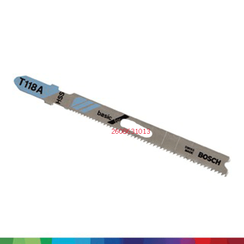 Lưỡi cưa lọng T 118 A - Sắt  (bộ 5 lưỡi) 2608631013