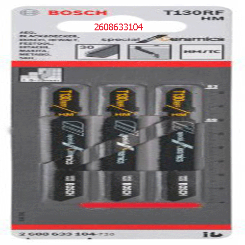 Lưỡi cưa lọng T 130 RIFF (bộ 3 lưỡi) 2608633104