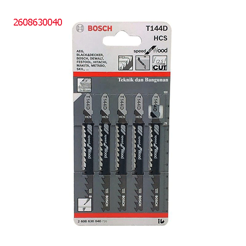 Lưỡi cưa lọng T 144 D - gỗ 2608630040