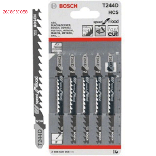 Lưỡi cưa lọng T 244 D - gỗ 2608630058