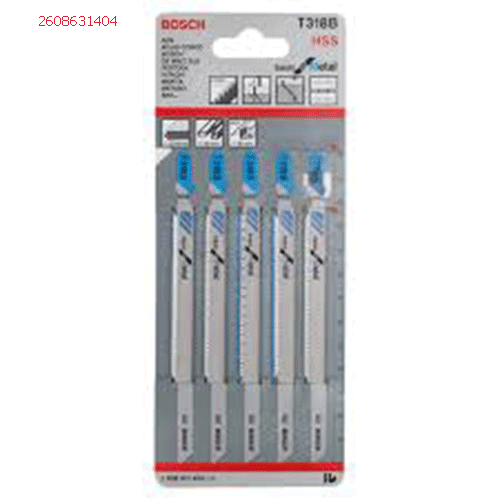 Lưỡi cưa lọng T 318 B 2608631404