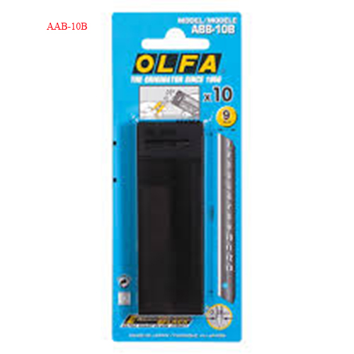 Lưỡi dao cắt 9mm màu đen olfa ABB-10B