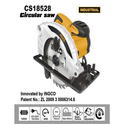 Máy cưa đĩa INGCO CS18528