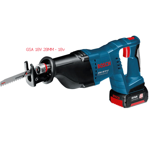 Máy cưa kiếm dùng pin GSA 18V 28MM - 18v