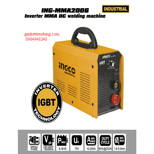 Máy hàn que Inverter IGBT ING-MMA2006