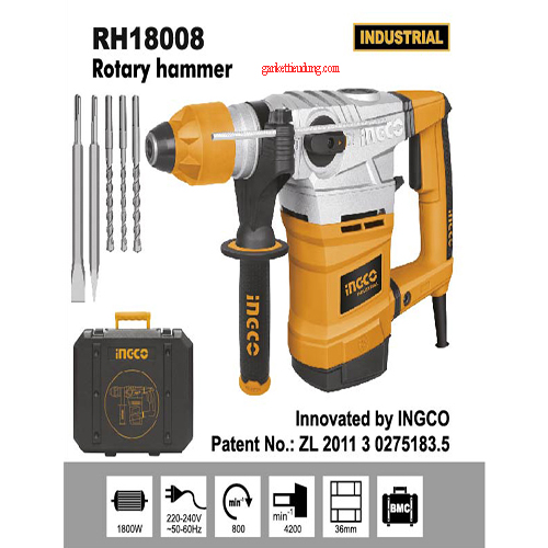 Máy khoan búa INGCO RH18008