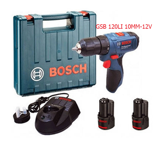 Máy khoan động lực bằng pin GSB 120 LI  10MM - 12V