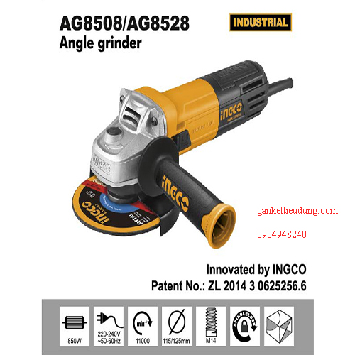 Máy mài góc INGCO AG8528
