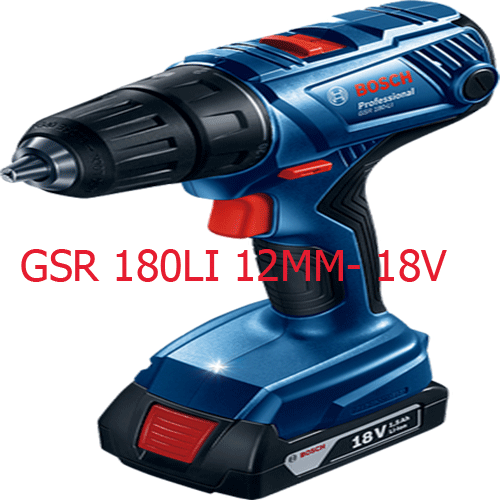 Máy vặn vít bằng pin GSR 180LI  12MM -18V