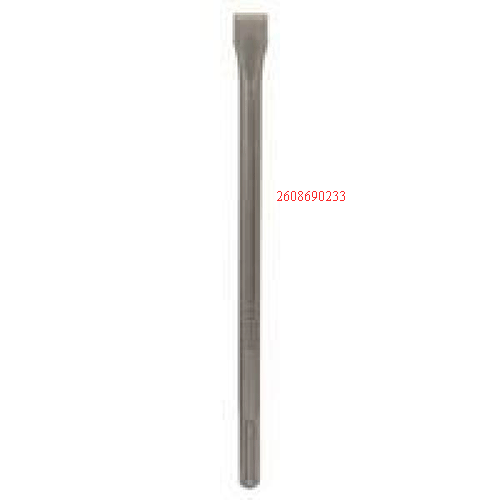 Mũi đục dẹt SDS-MAX 400m (bộ 10 mũi) - mới, có vỏ chống rỉ 