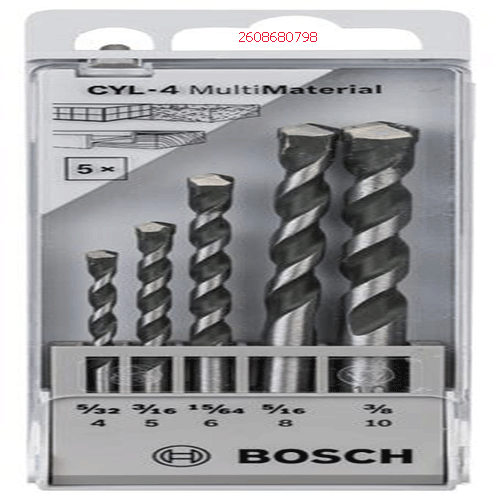 Mũi khoan đa năng bộ 5 mũi (4/6/8/10mm) 2608680798