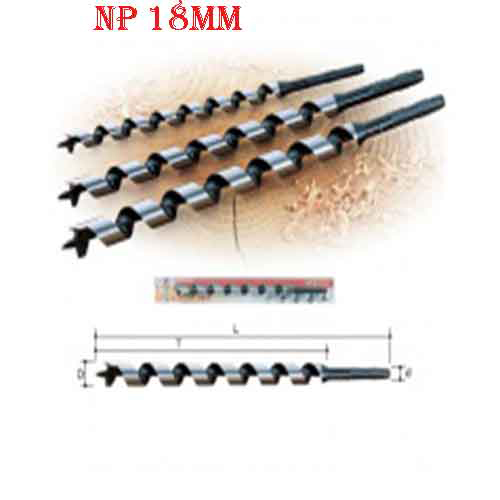 Mũi khoan gỗ ngắn Onishi 1 NB 18MM 