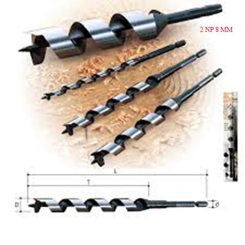 Mũi khoan gỗ Onishi 2 NP 8MM