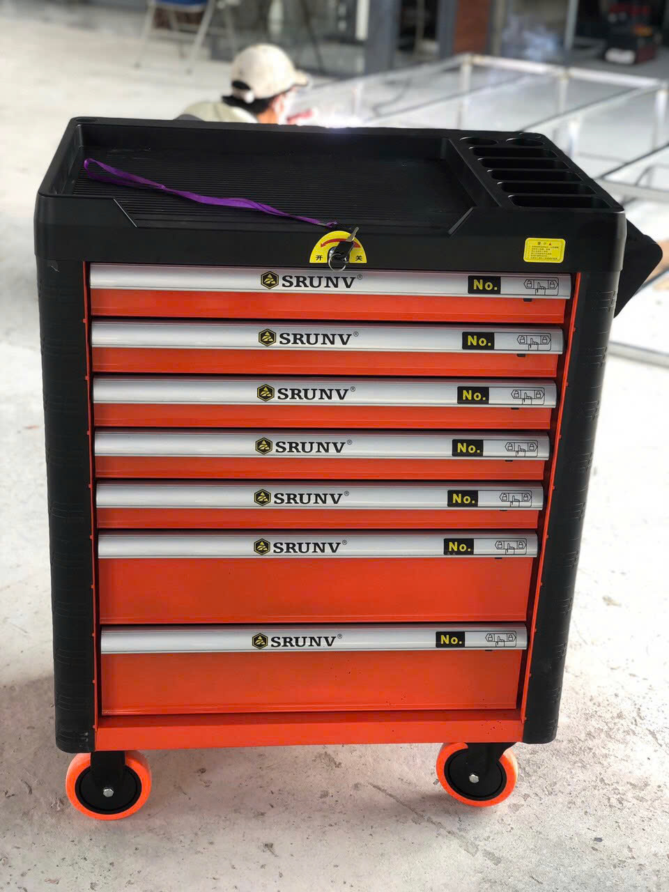 Tủ đồ nghề 352 chi tiết thương hiệu Srunv