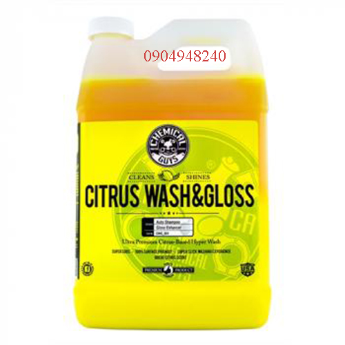 Xà bông rữa xe tăng độ bóng Chemical Guys CWS_301